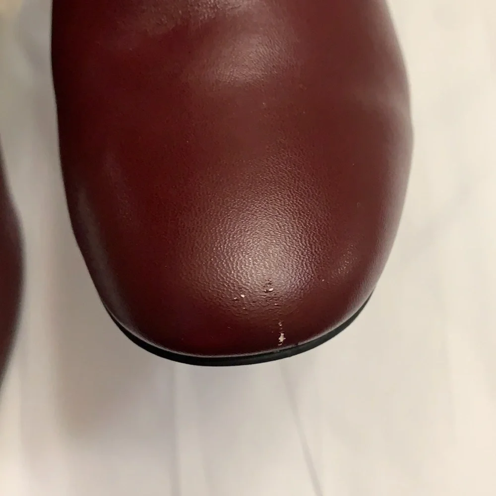 Marc New York burgundy ankle boots Size 7 - Picture 8 of 17